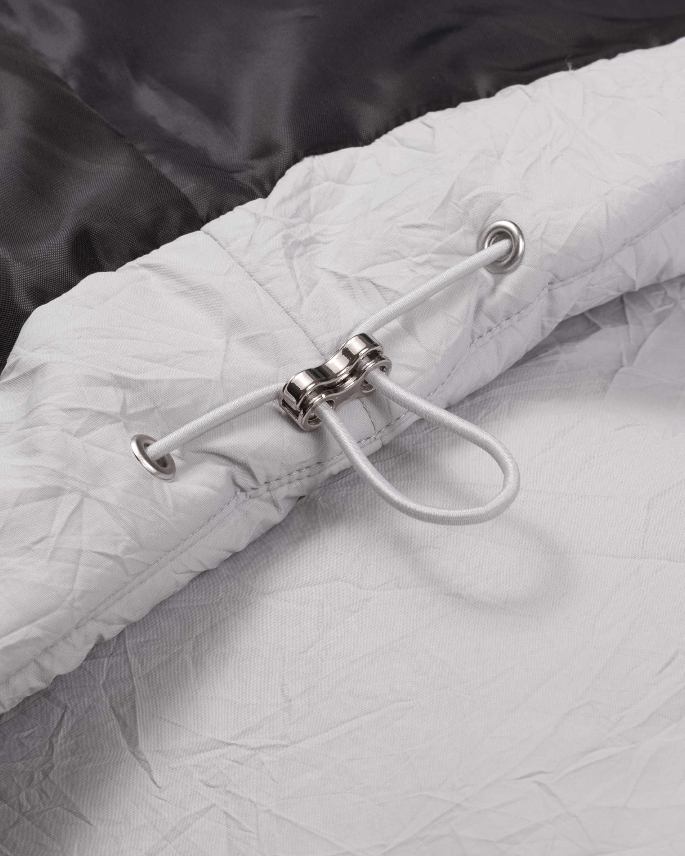 PUFFER JACKET LIGHT GREY