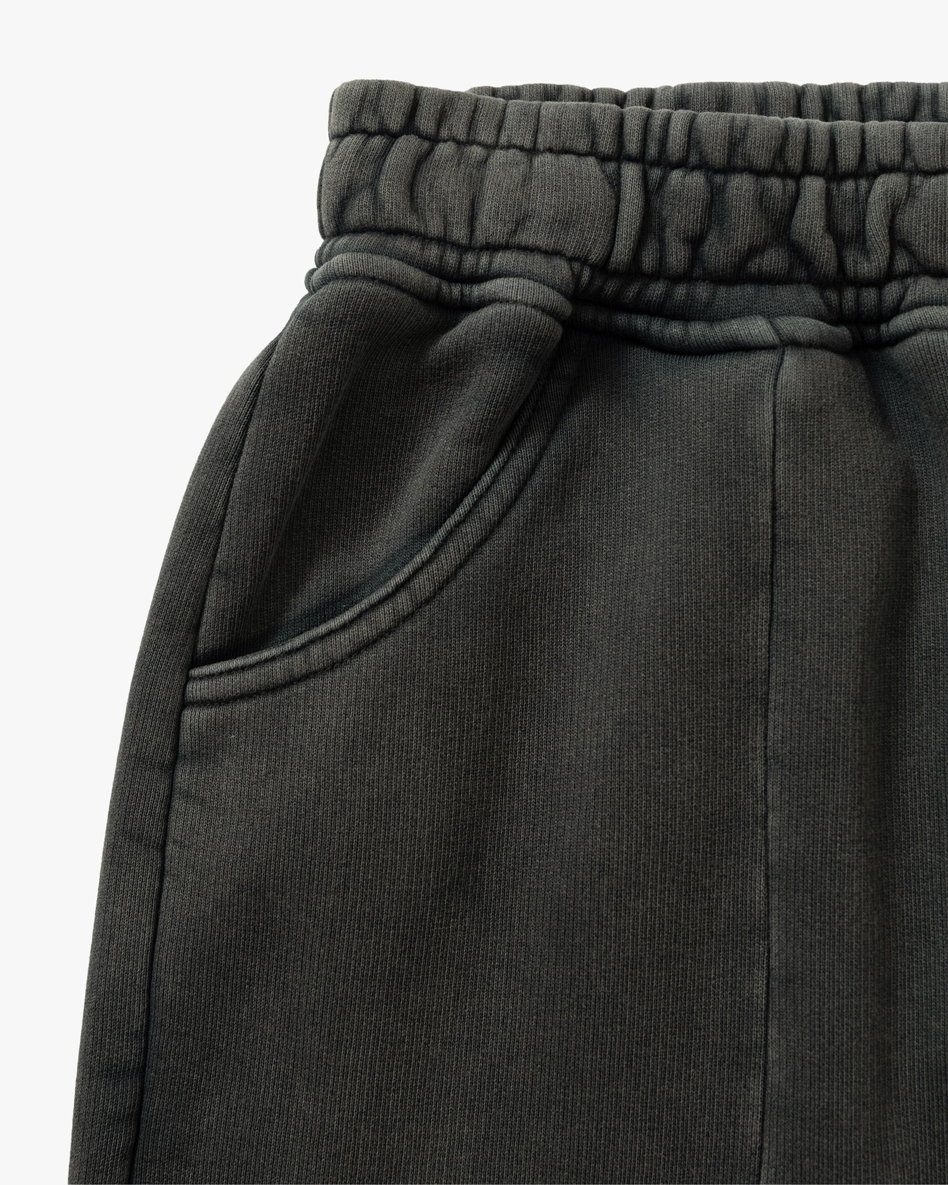 ACID WASHED JOGGER DARK GREY