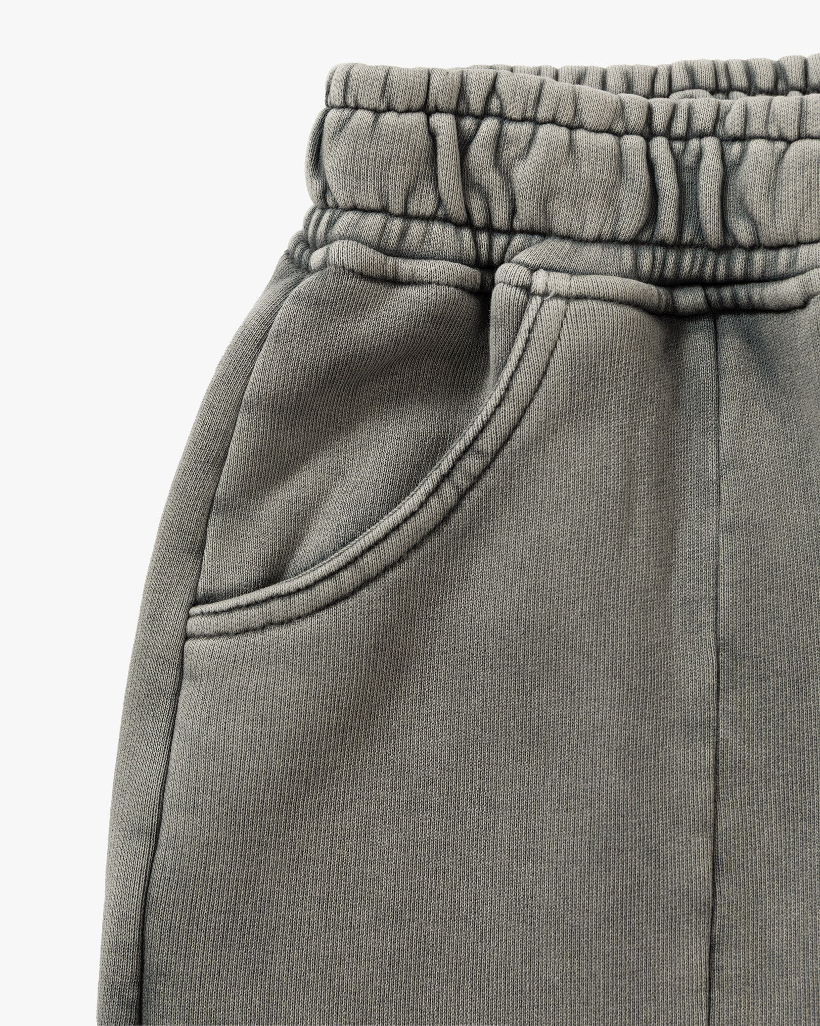 ACID WASHED JOGGER LIGHT GREY