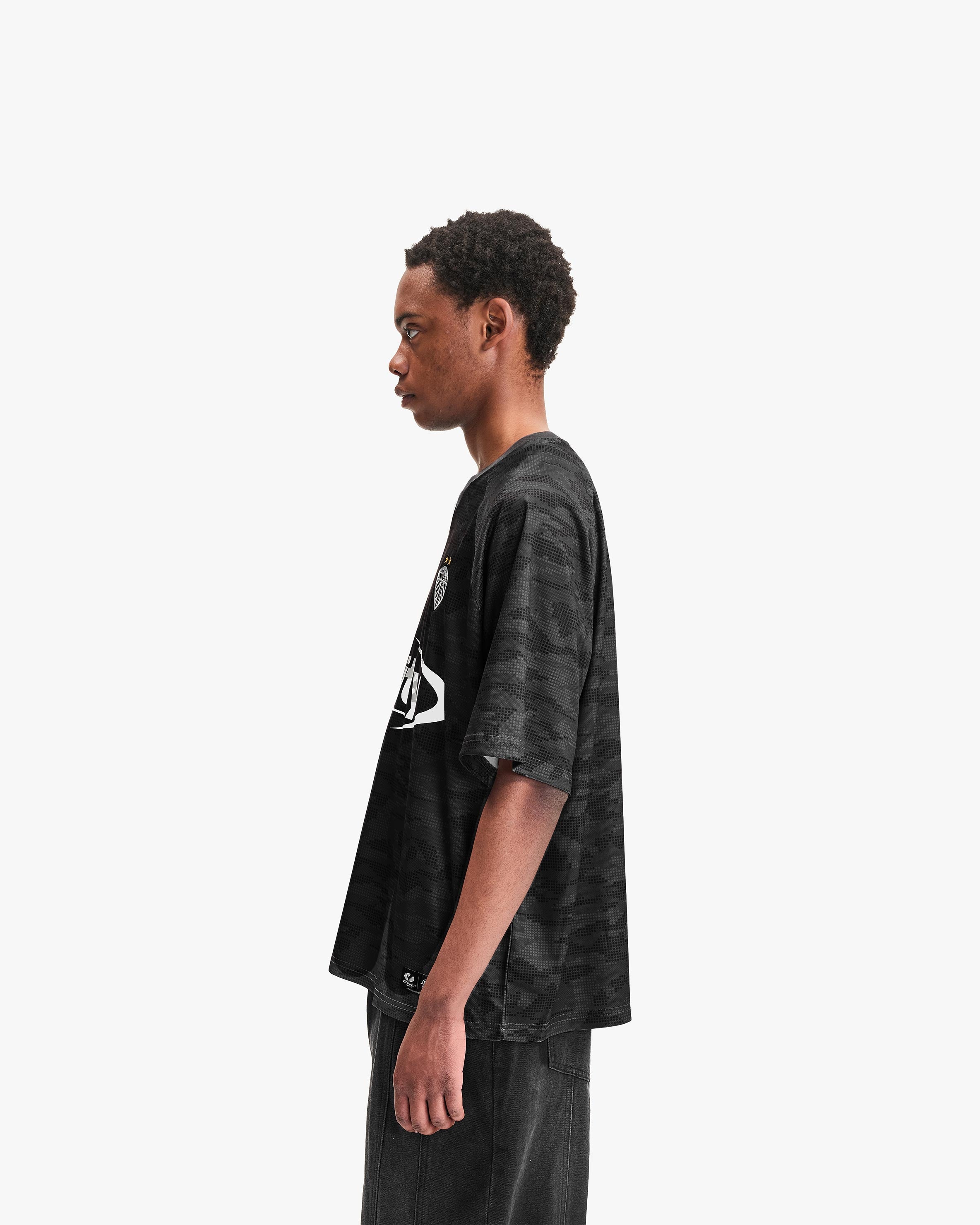 CAMO JERSEY BLACK