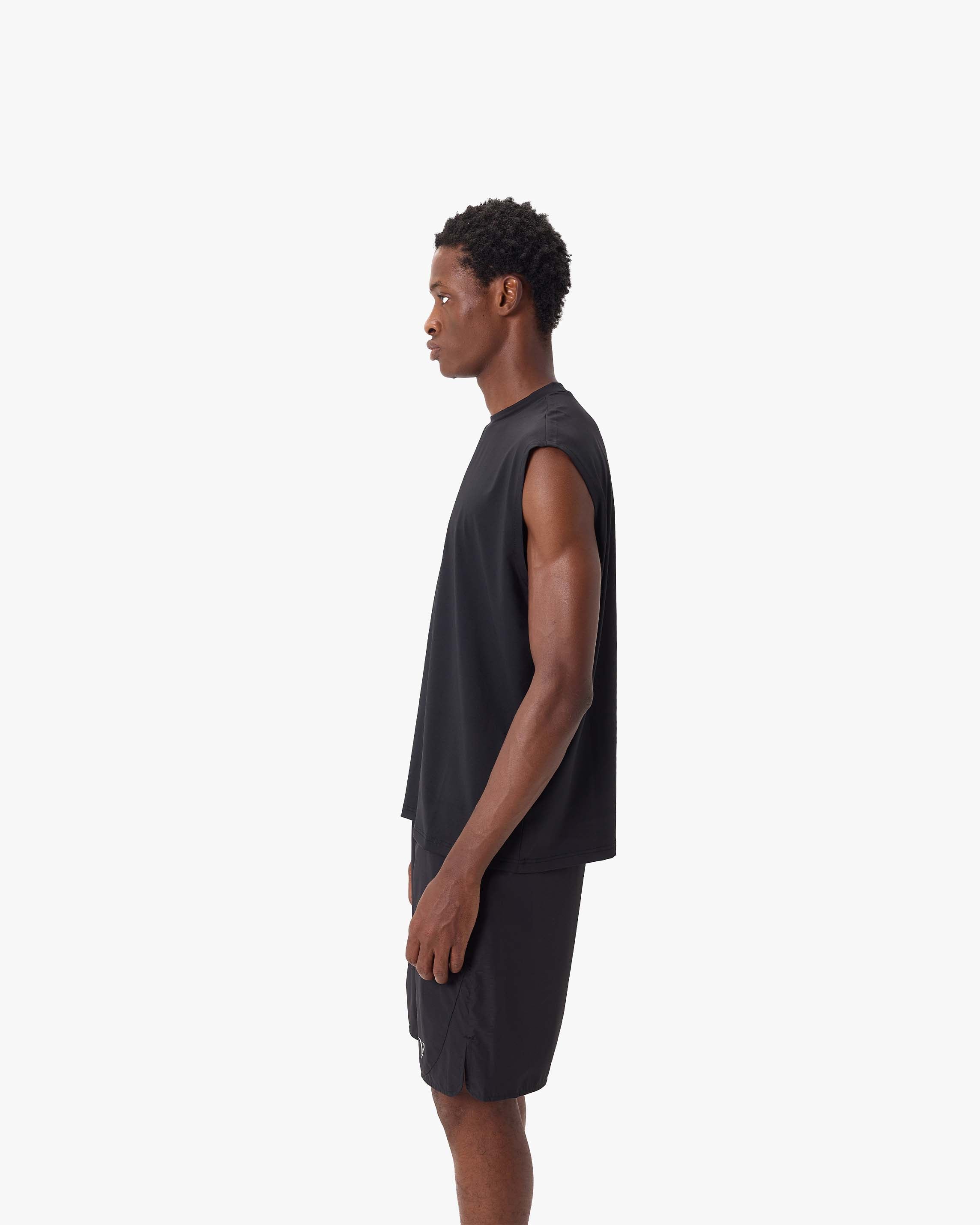 ACTIVEWEAR BOXY TANKTOP BLACK