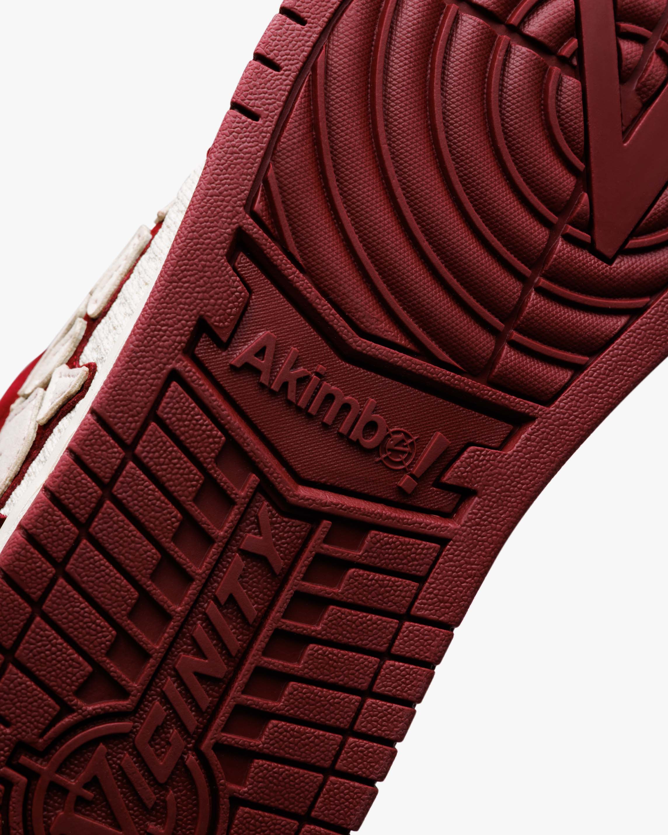 AKIMBO LOWS "ROMBO WINE RED"