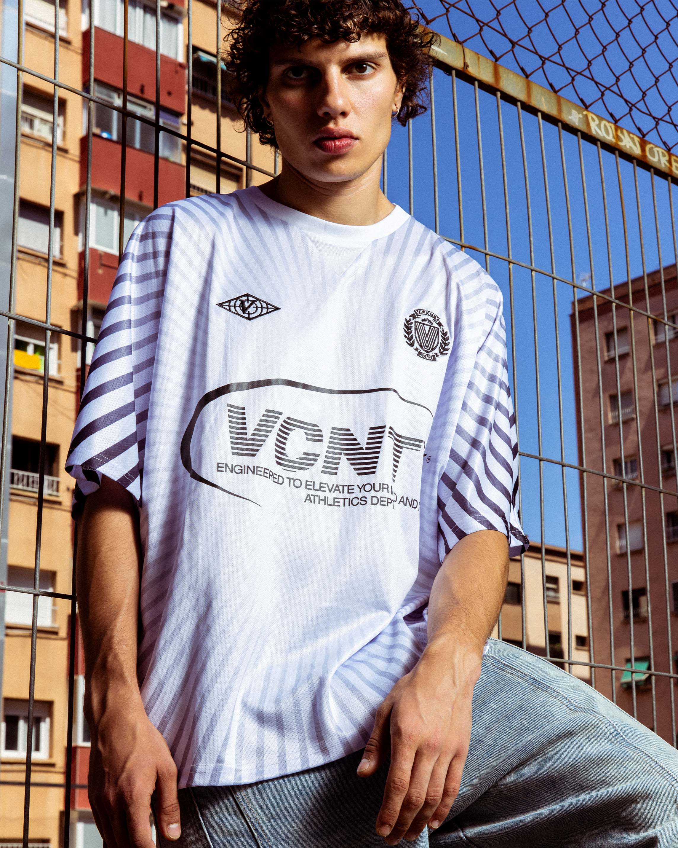 RISING SHINE JERSEY WHITE