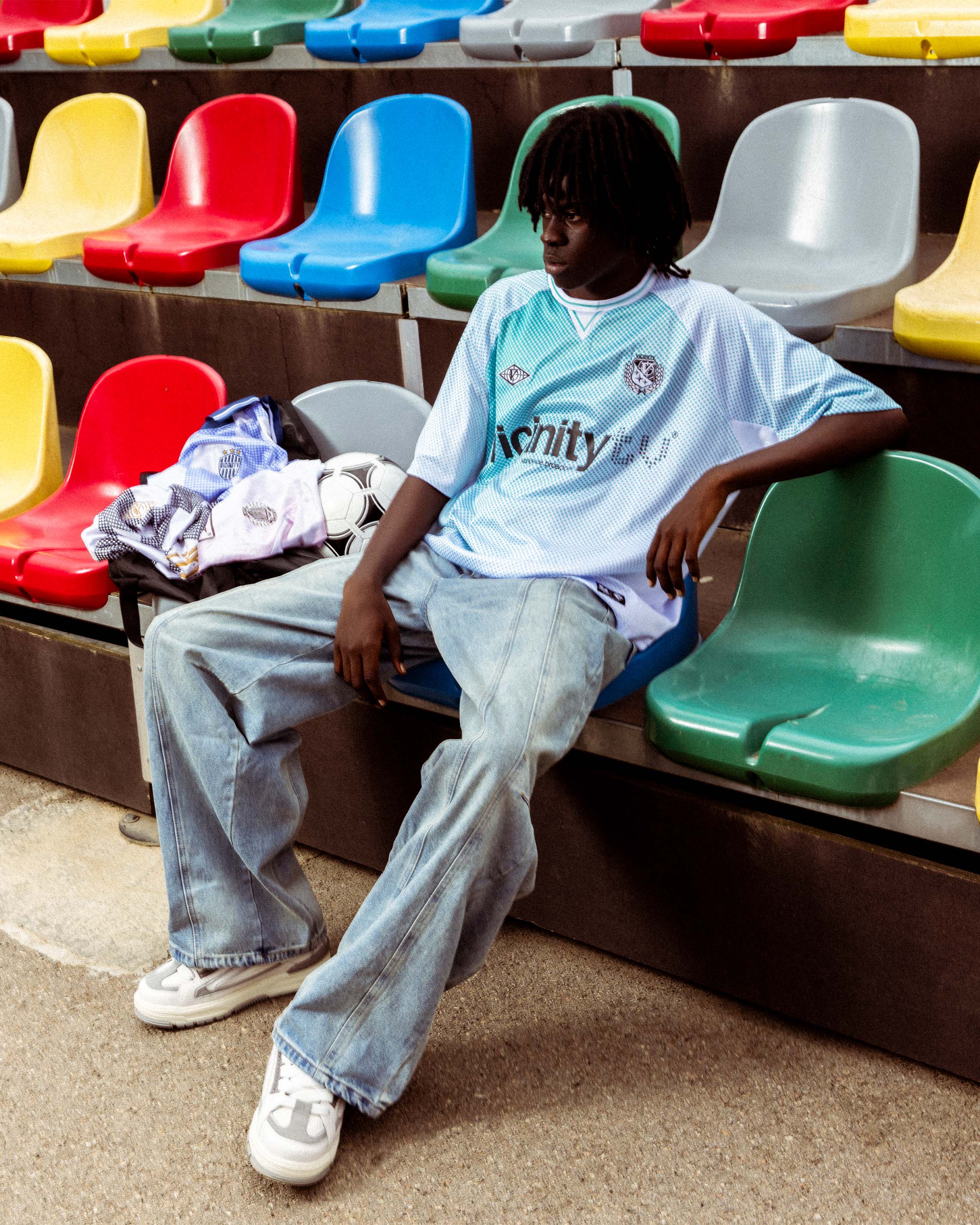 PERFORMANCE JERSEY DOTTED GREEN