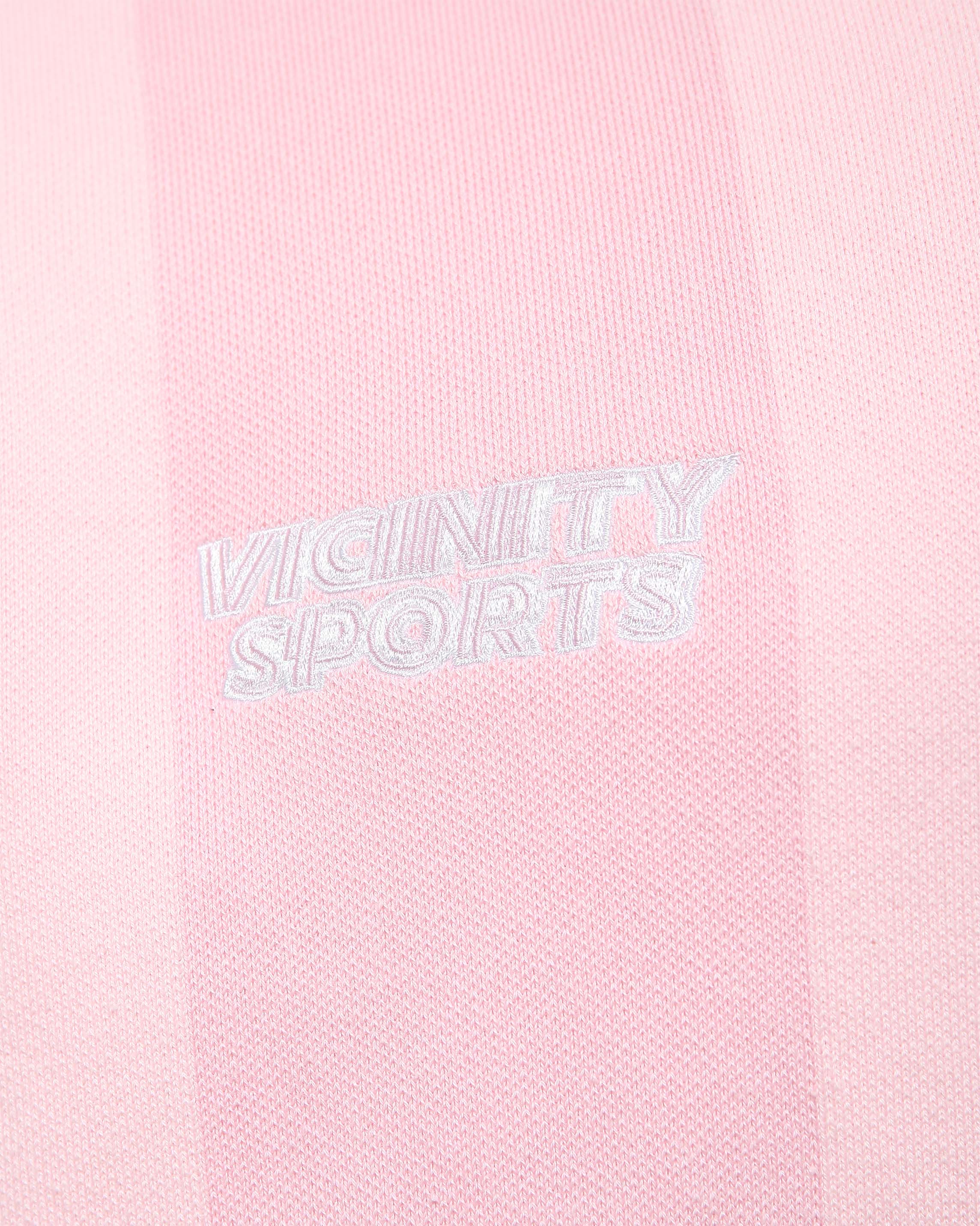 SPORTS TEAM JERSEY KNIT PINK