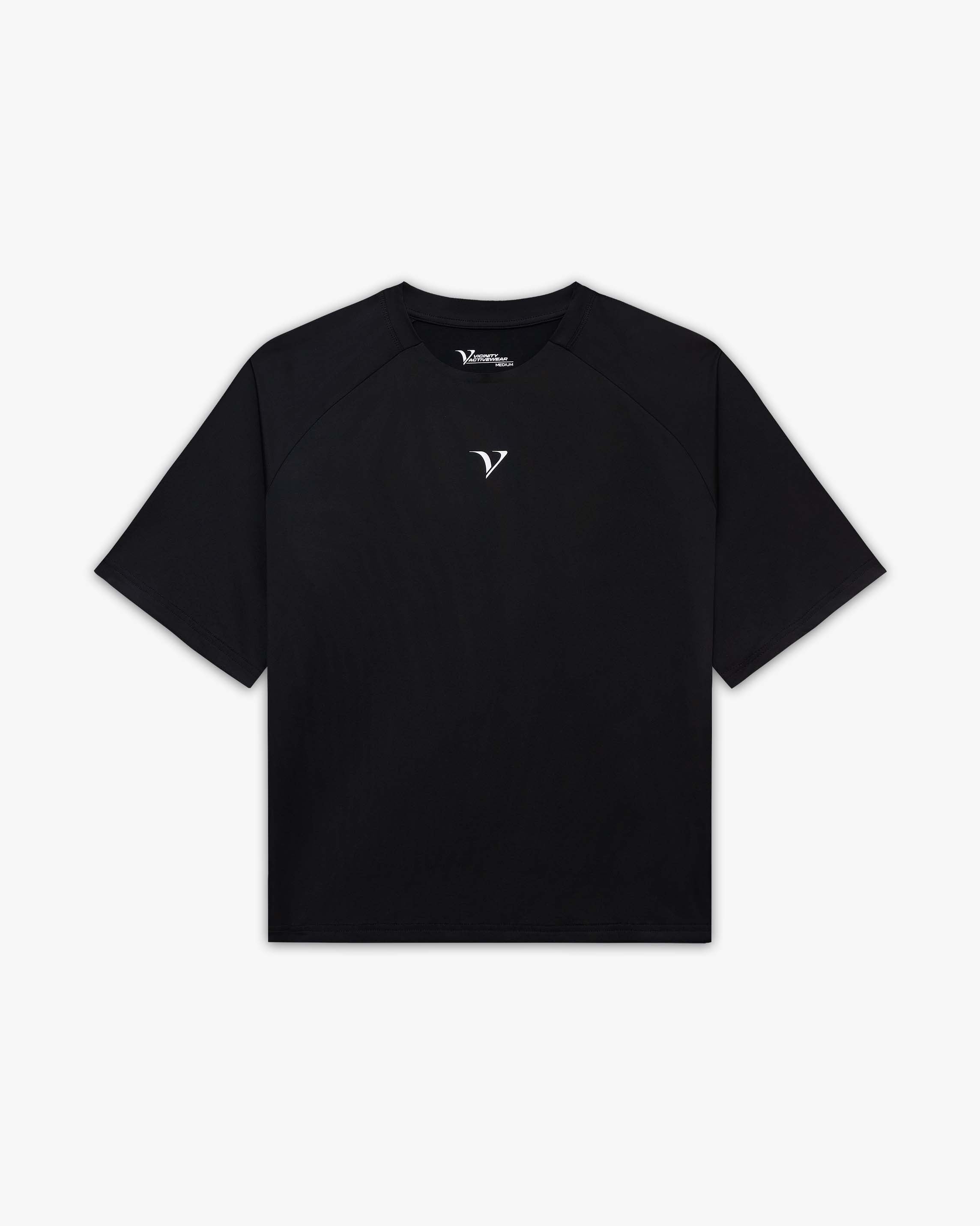 ACTIVEWEAR BOXY TEE BLACK