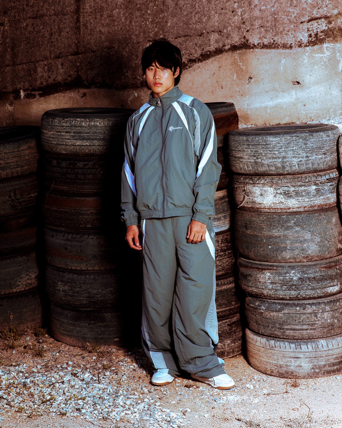 TRACK JACKET V4 GREY