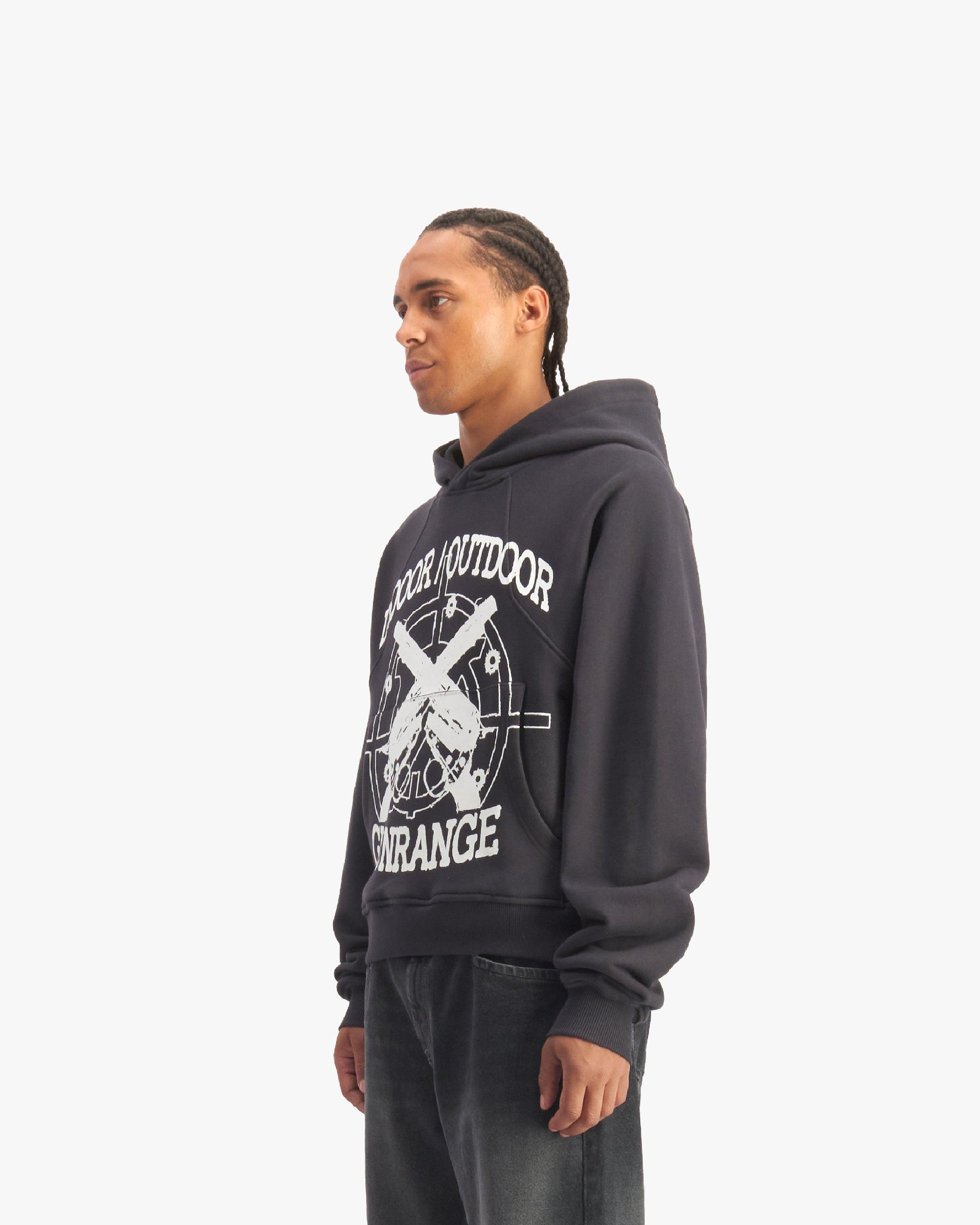 AKIMBO HOODIE DARK GREY