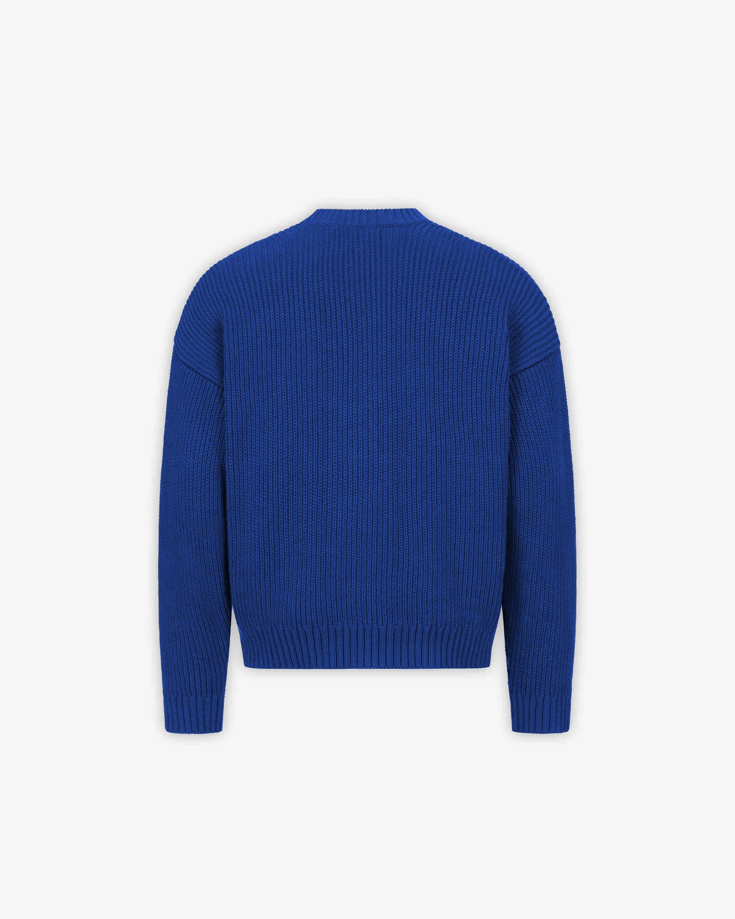 V-LOGO KNITWEAR ROYAL BLUE