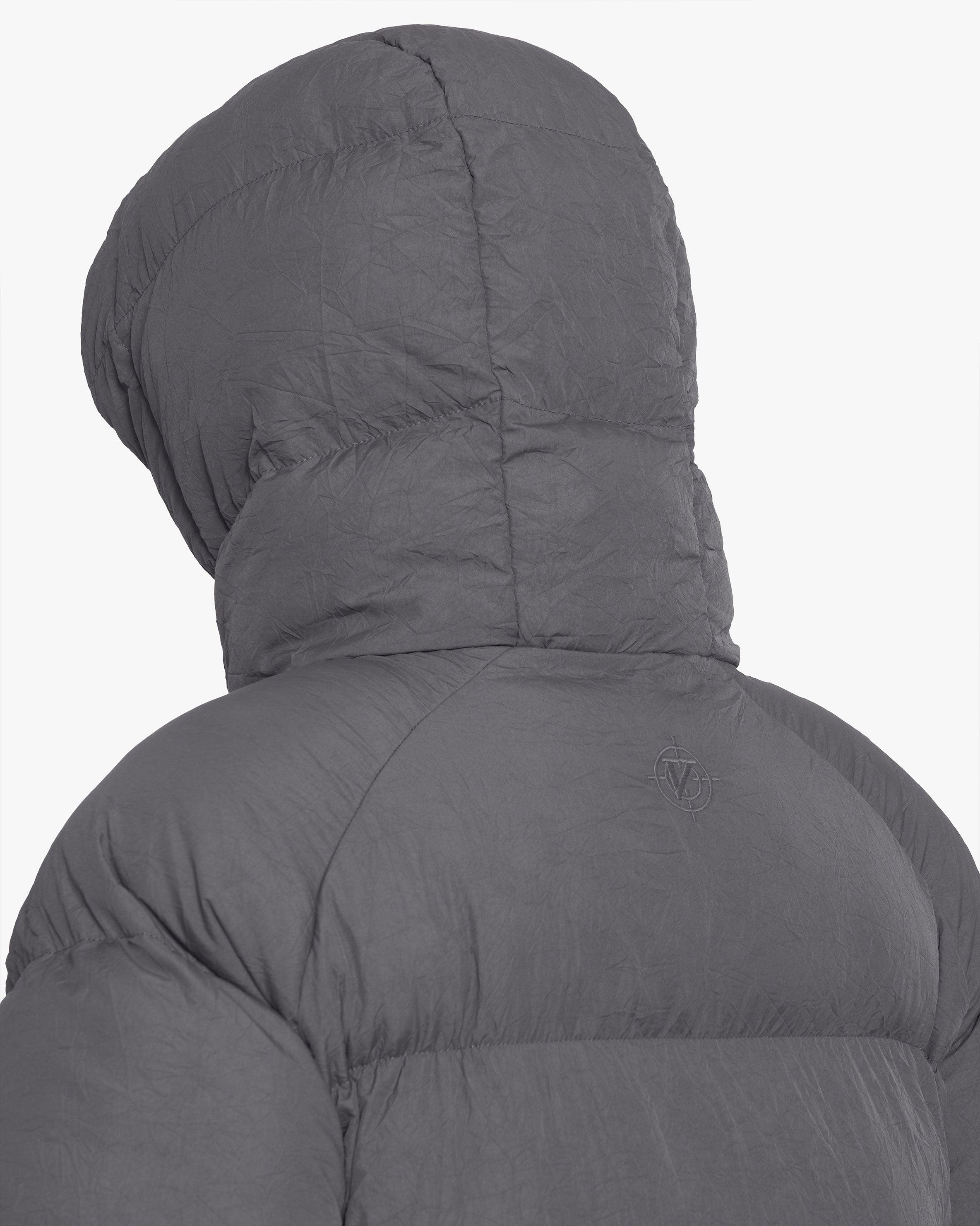 PUFFER JACKET DARK GREY