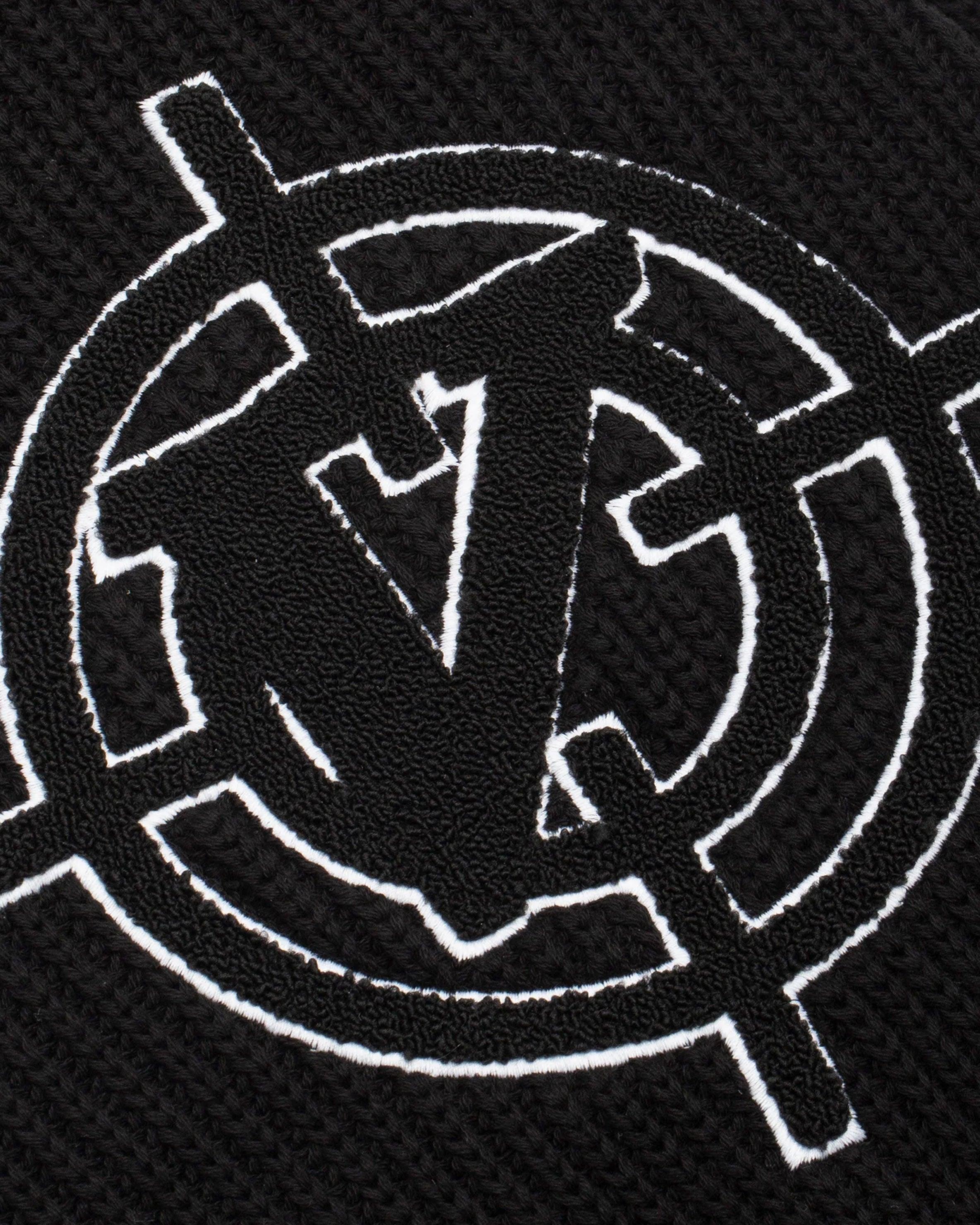 V-LOGO KNITWEAR BLACK