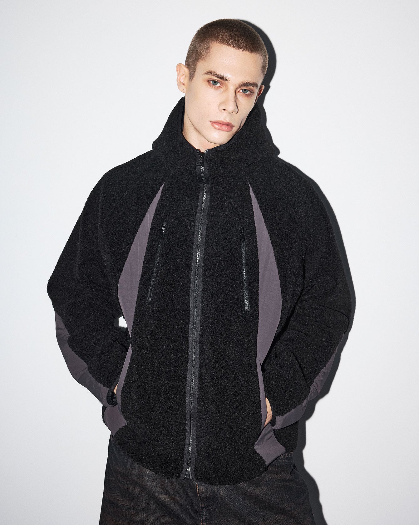 TRAIL FLEECE JACKET BLACK