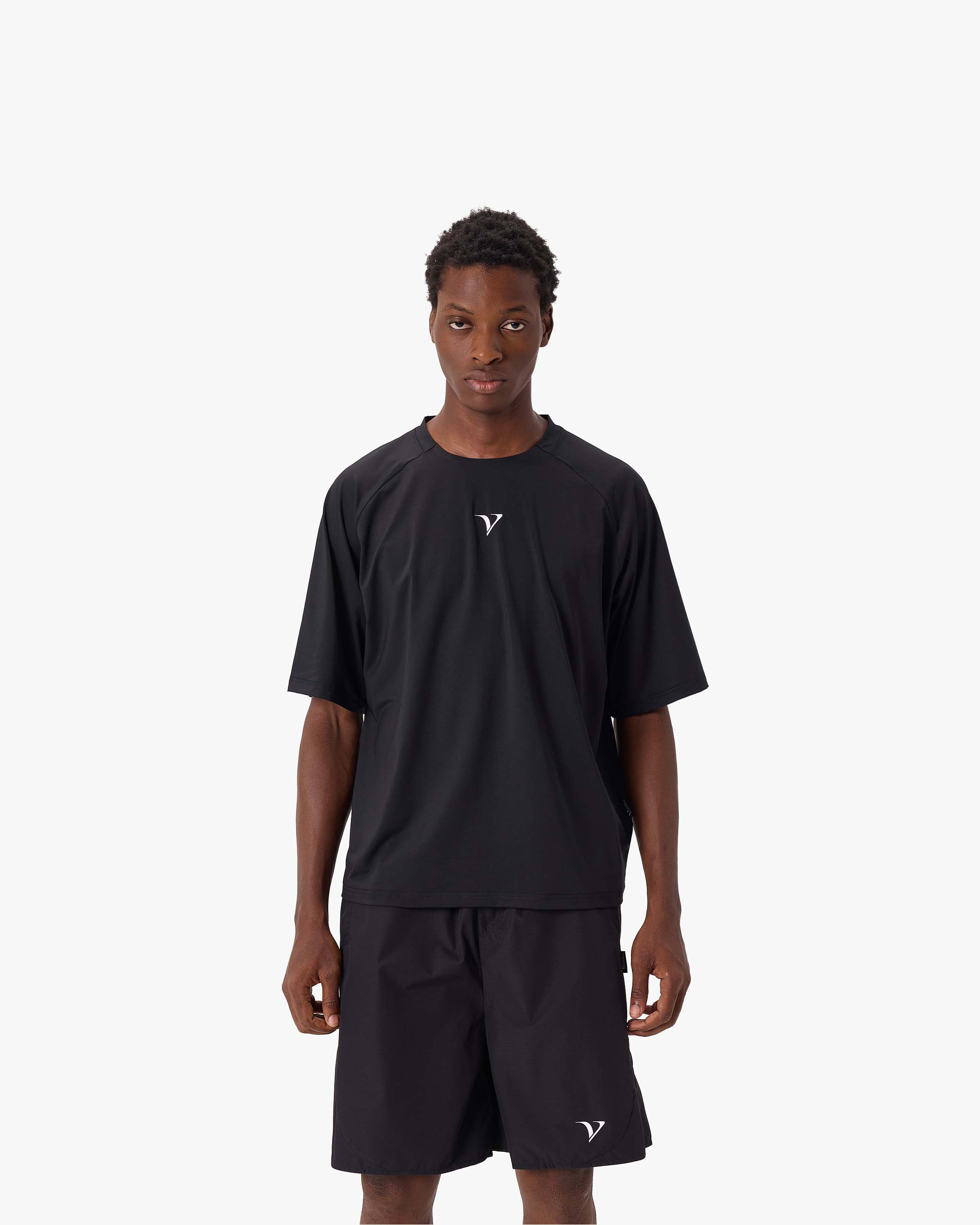 ACTIVEWEAR BOXY TEE BLACK