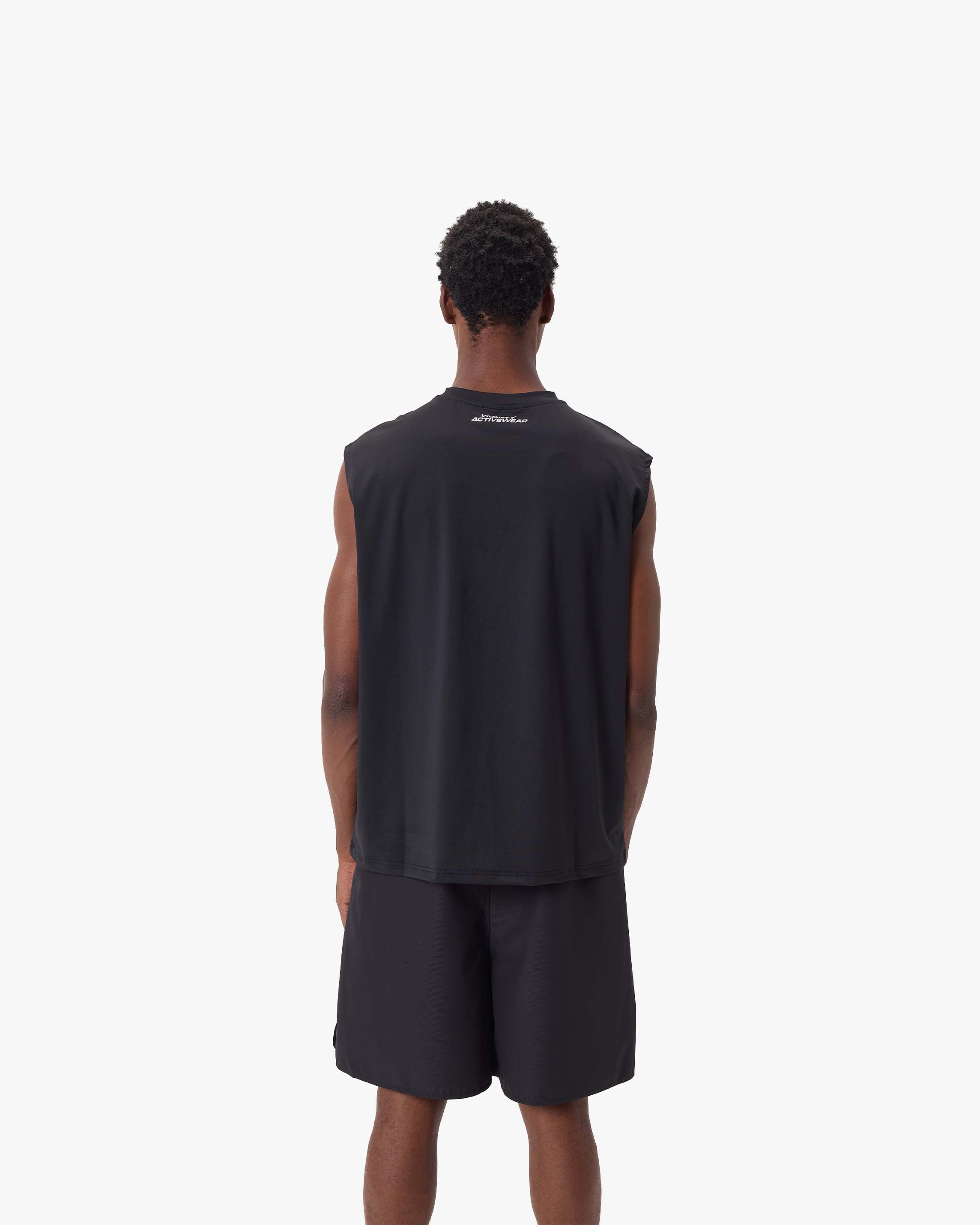 ACTIVEWEAR BOXY TANKTOP BLACK