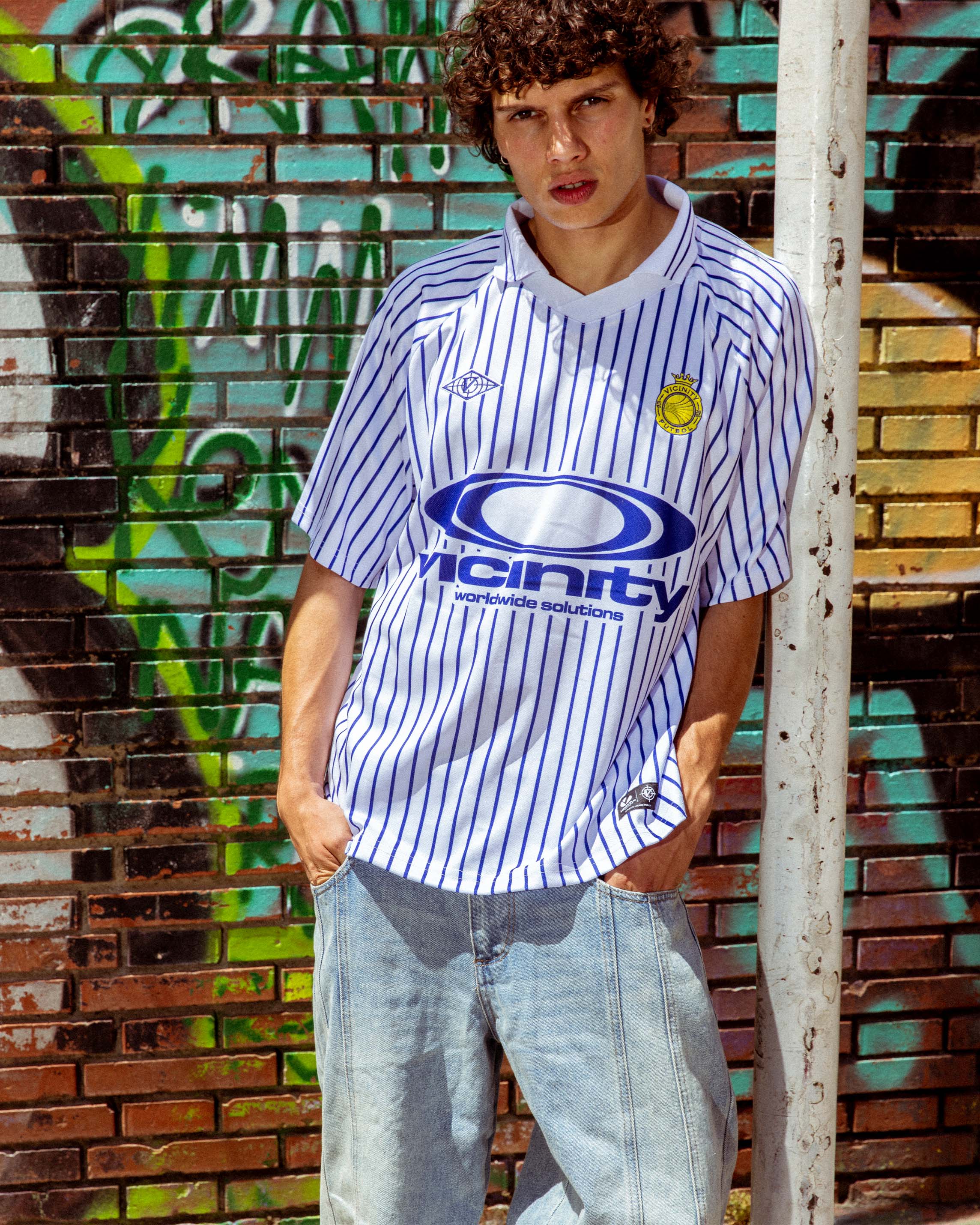 HALA VICI JERSEY WHITE/BLUE