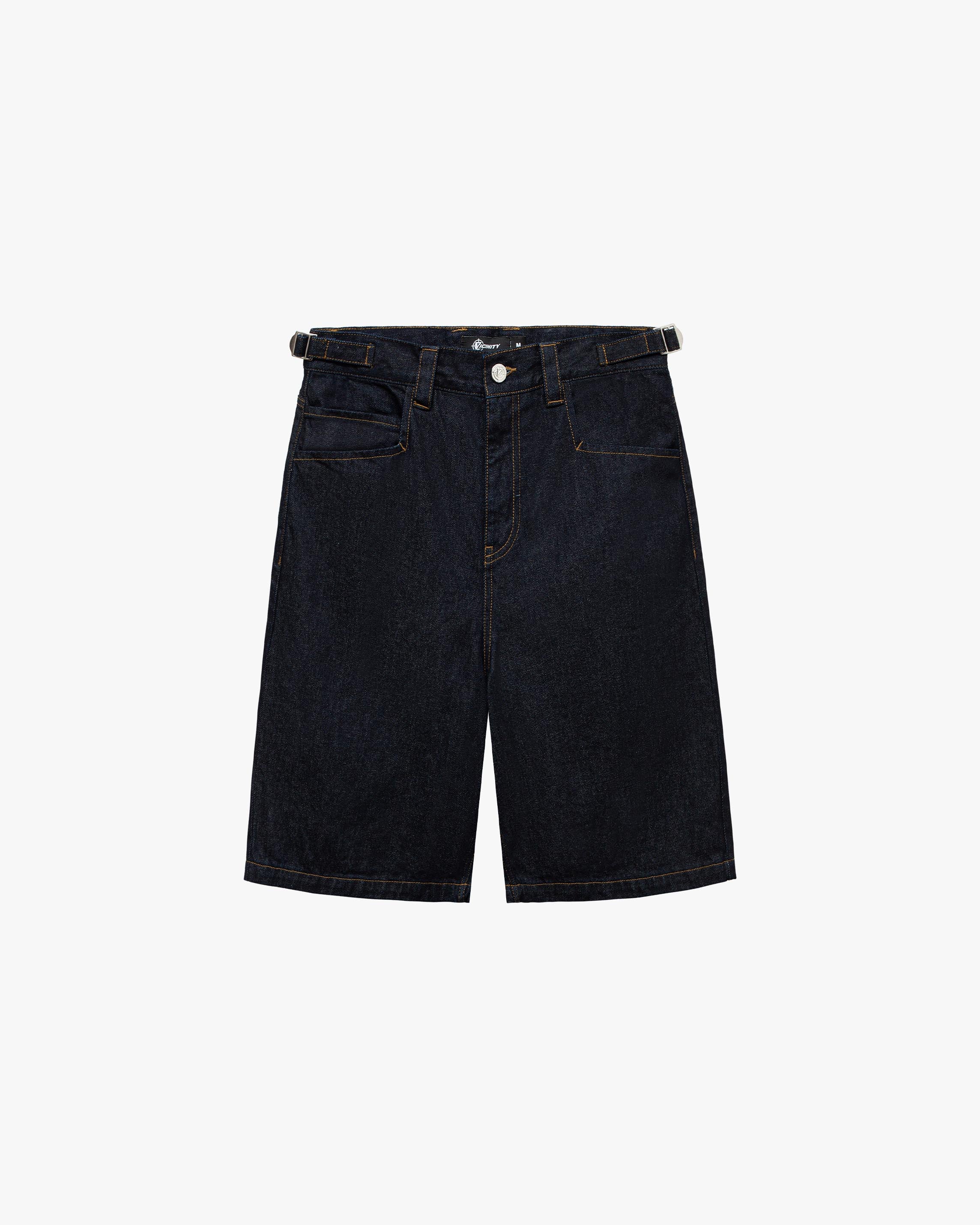 RAW DENIM JORTS