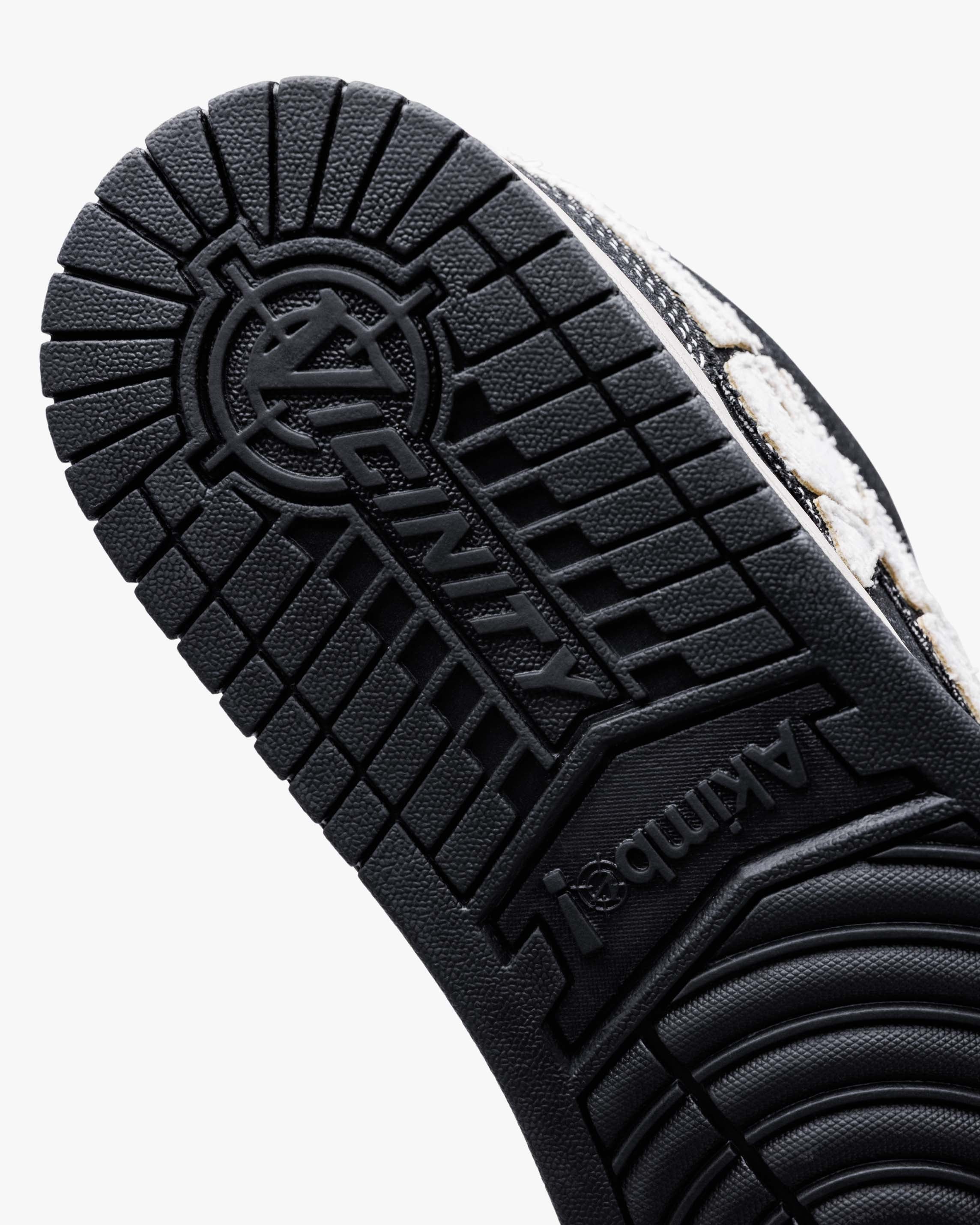 AKIMBO LOWS "SELVEDGE DENIM BLACK"