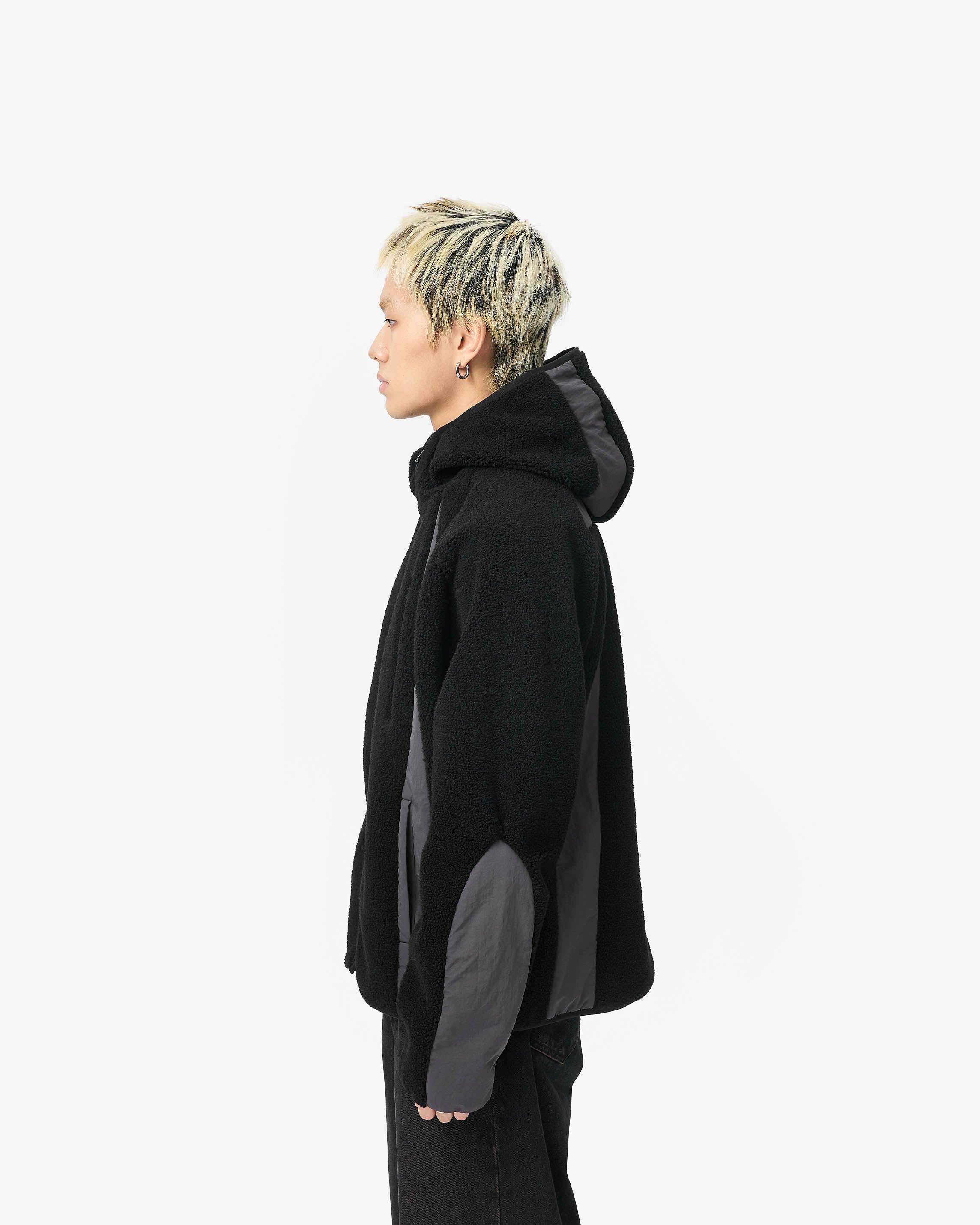 TRAIL FLEECE JACKET BLACK