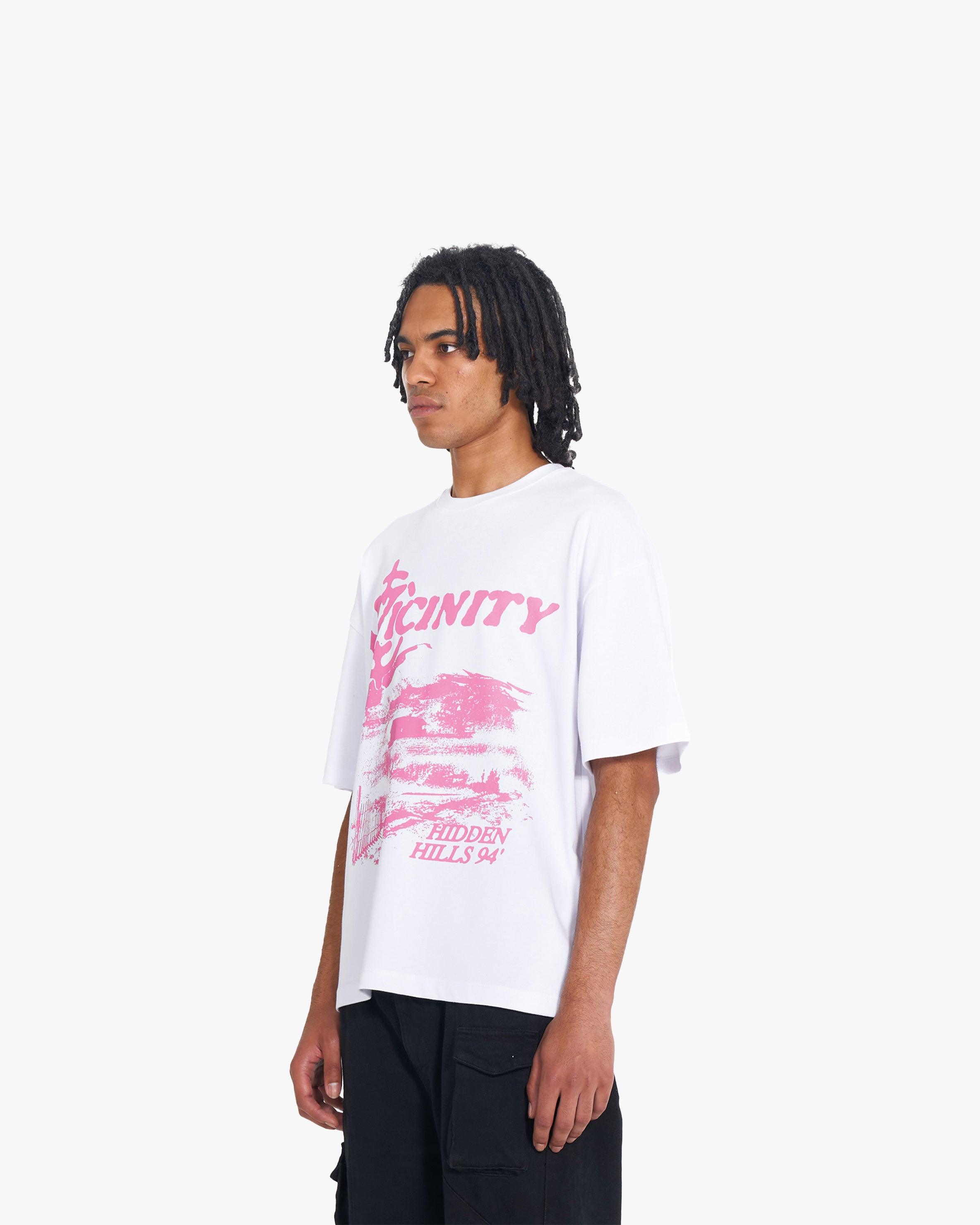 94 TEE PINK/WHITE